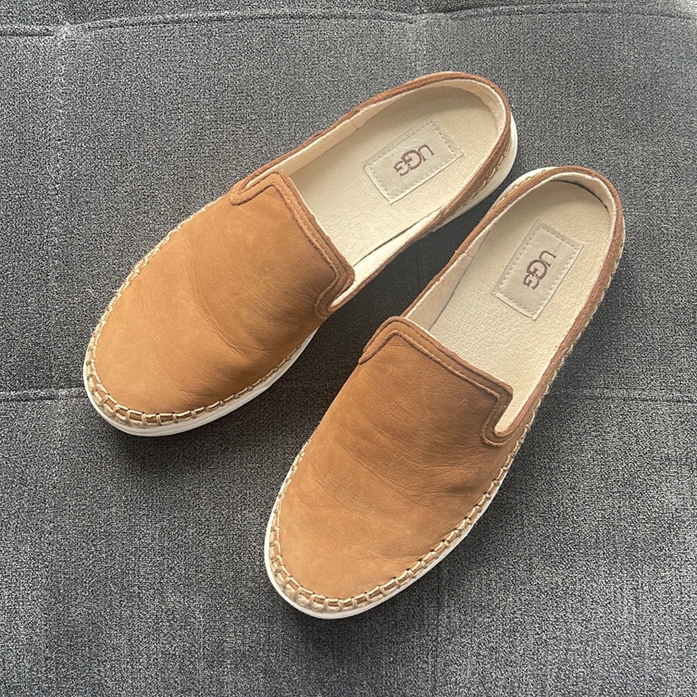 UGG Leather Slides